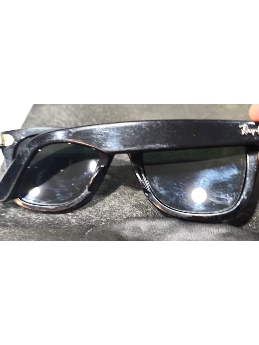 Ray-Ban many scratches